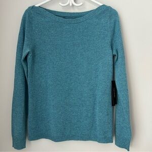 Tahari Boat Neck Cashmere Sweater